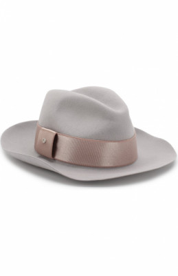Шерстяная шляпа с лентой Giorgio Armani